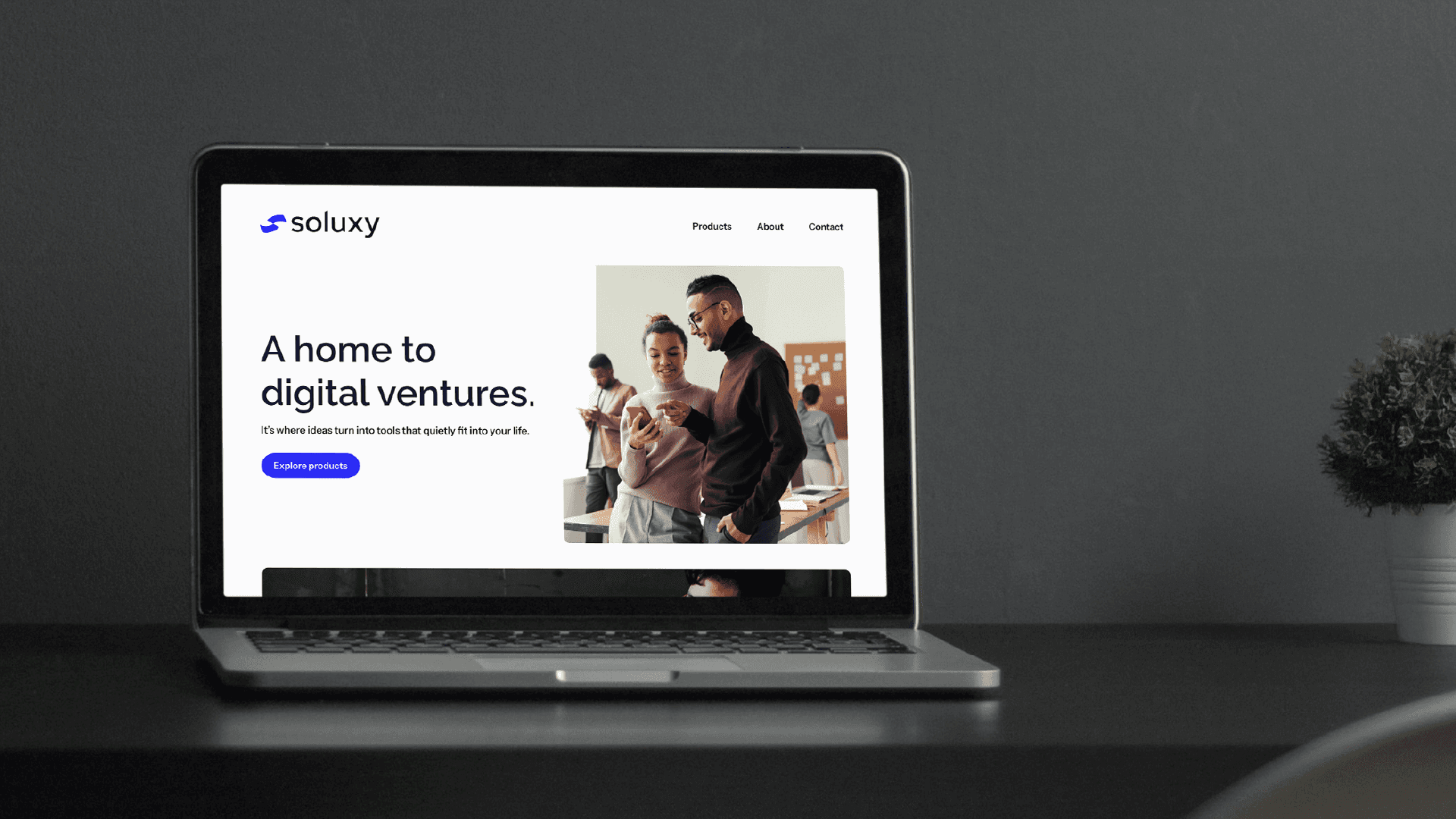 Soluxy 2025 - Website Design
