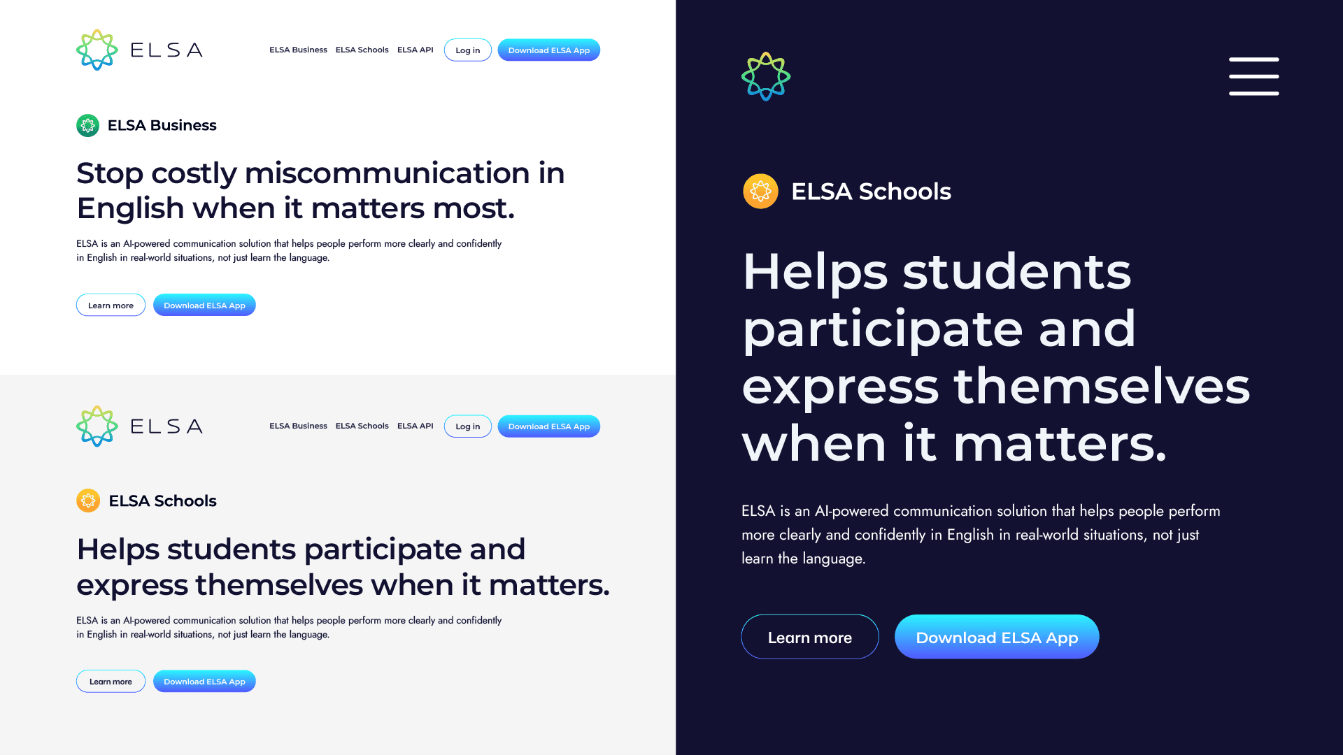 ELSA - Website Design