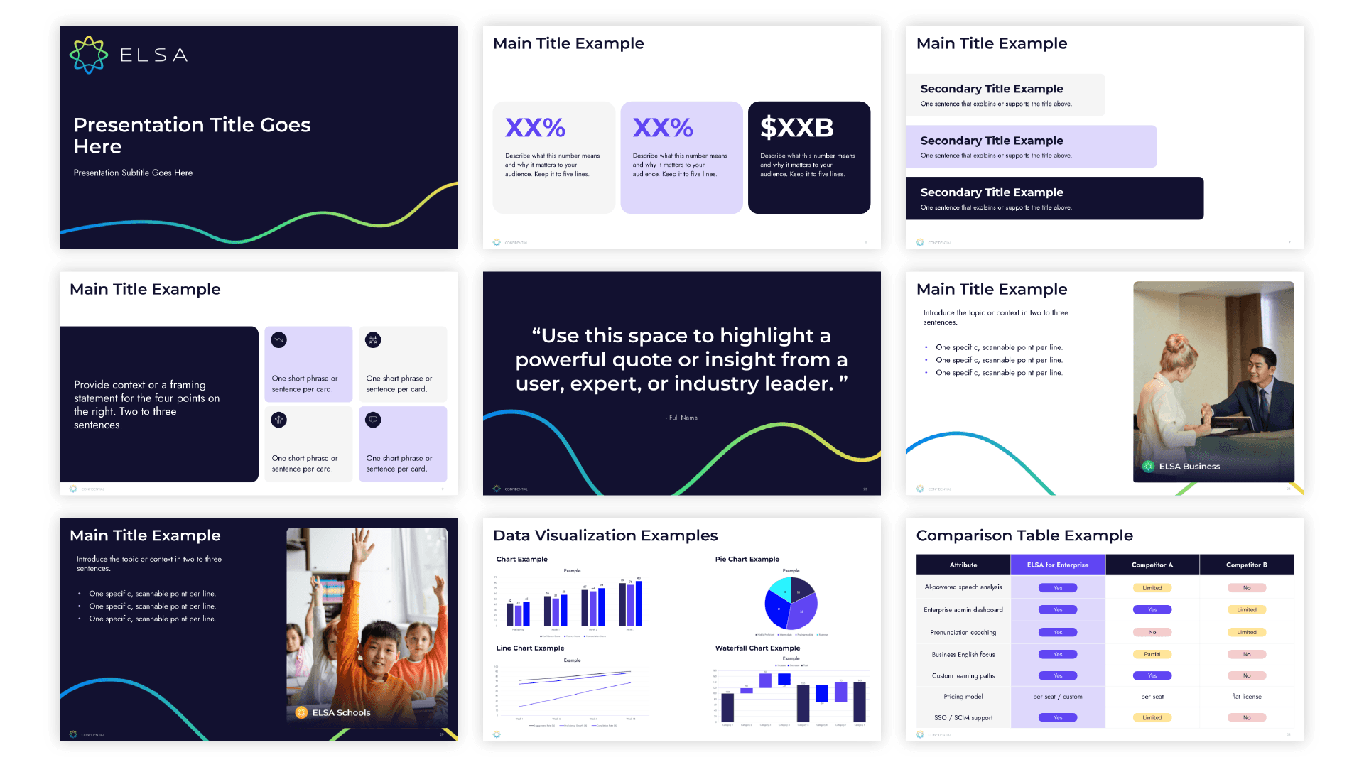 ELSA - Presentation Design